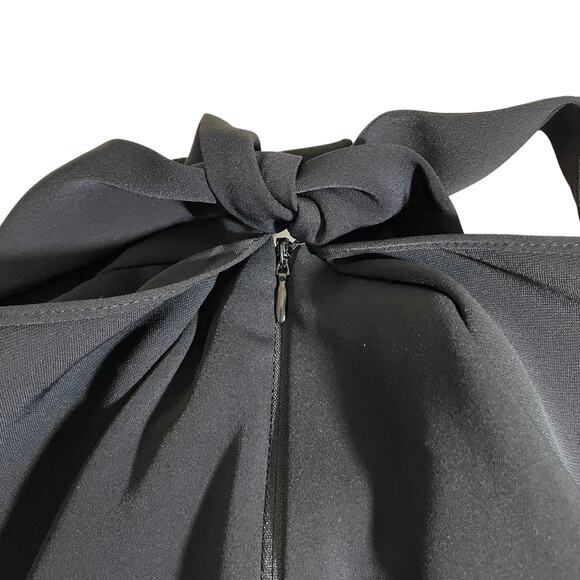 RIVER ISLAND Womens Keyhole High Neck Sleeveless Romper Black S 4-6 Boho Party - Picture 9 of 13